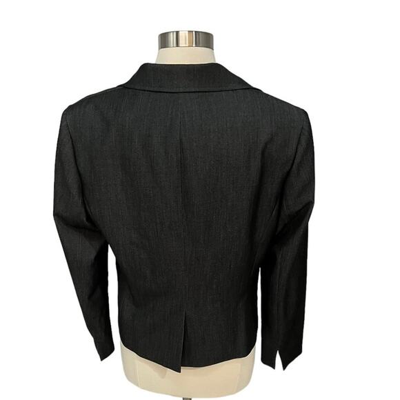 NINE WEST Black Blazer SZ 10 - Picture 8 of 11